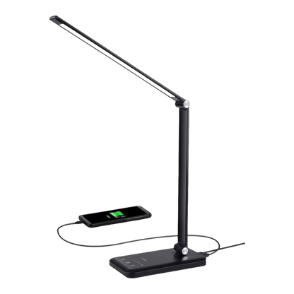 YOOS office kantoormeubelen bureaulamp met telefoon oplader 